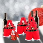 Pastoral style Christmas candy bag with European and American design influences