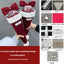 Christmas cone fruit bouquet decoration with festive bow