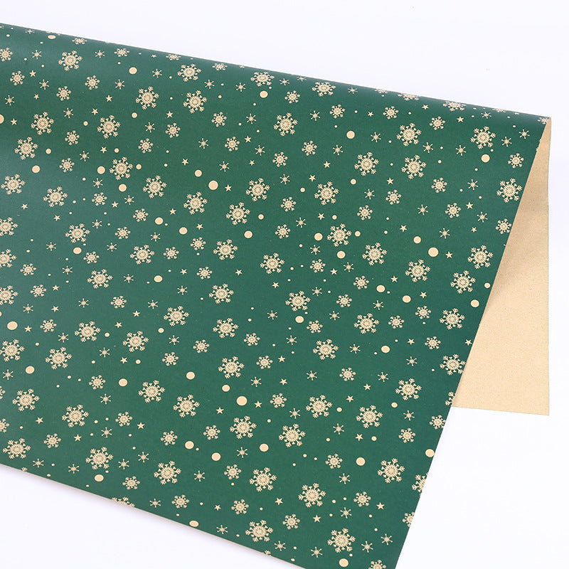 Kraft wrapping paper roll packaging