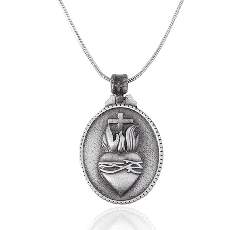 Vintage style Christian jewelry set for men and women devotion