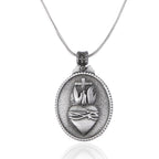 Vintage style Christian jewelry set for men and women devotion
