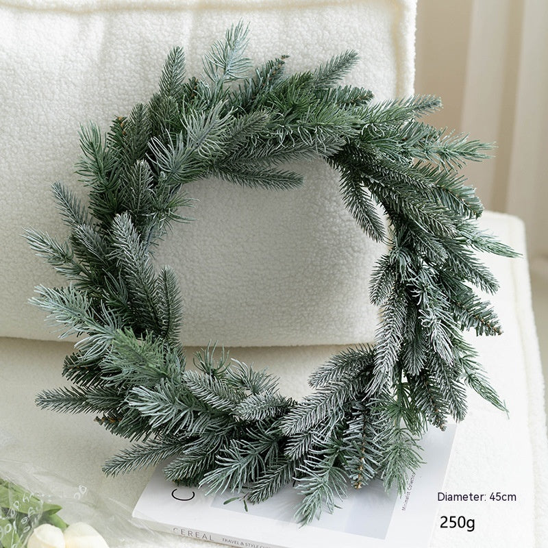 Christmas decorative door hanging wreath for holiday ambiance