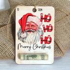 Creative Christmas Wallet Decorative Pendant displayed as festive wallet ornament