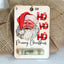 Creative Christmas Wallet Decorative Pendant displayed as festive wallet ornament