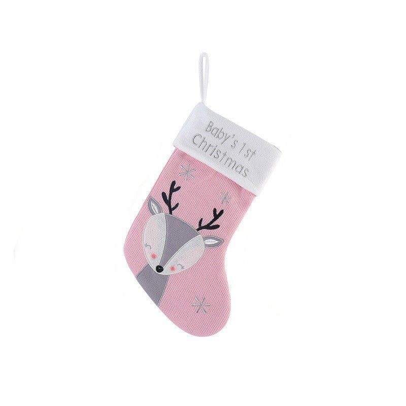 Cozy fox Christmas stocking representing festive holiday warmth