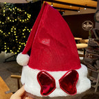 Elk snowflake Christmas plush decoration hat festive forest-inspired design