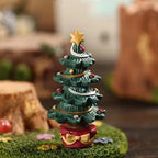 Christmas lamb resin craft with carved detail for festive display