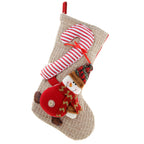 Large Christmas Sock Gift Bag - Christian Home Decor