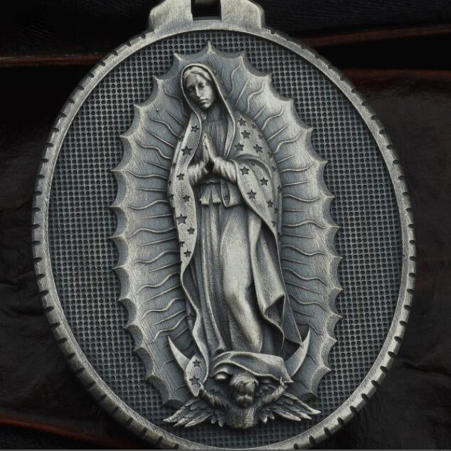 Virgin Mary Catholic Pendant Necklace Secondary image