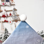 Playful cartoon print chair cover for holiday celebrations