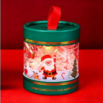 Christmas Eve Candy Box - Red & Green Holiday Treat Container Secondary image