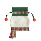 Christmas snowman candy bag ready for festive celebrations