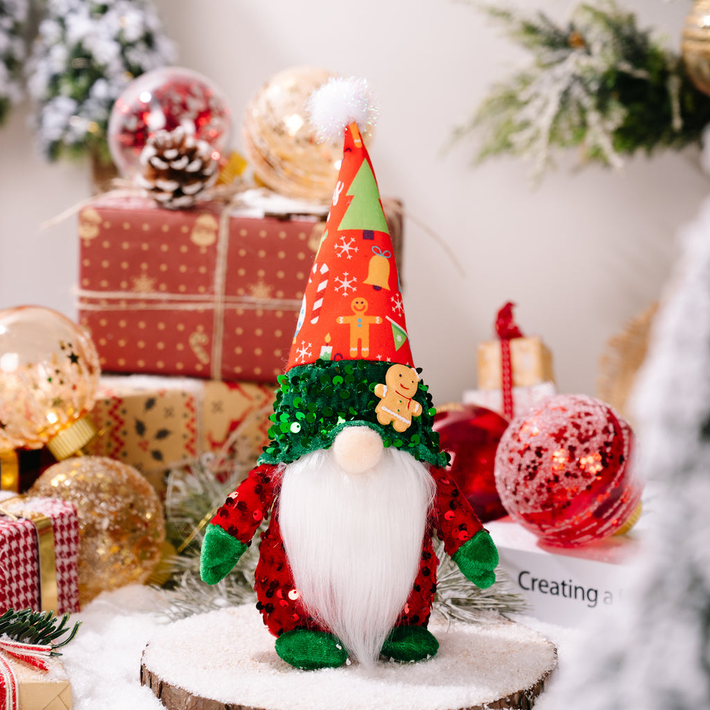 Red Santa doll ornament for Christmas tree