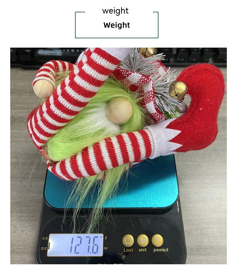 Playful Christmas figurine bringing holiday charm to any room