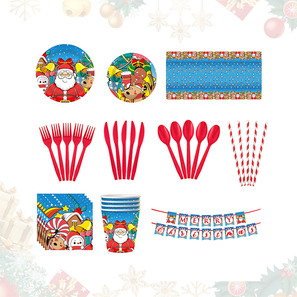 Christmas 10-Piece Decoration Set - Holiday Home Decor Secondary image