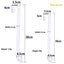 Retractable Christmas garland hook extending from door frame for festive holiday display