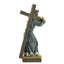 Serene Jesus figurine in smooth resin, modern simple design