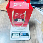 Christmas bounce box with gift boxes and matching gift bags