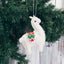 Christmas tree decoration pendant with alpaca crane design