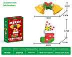 Snowman Christmas Building Blocks Set - Christian Home Decor