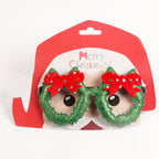 Cheerful Christmas glasses for festive parties