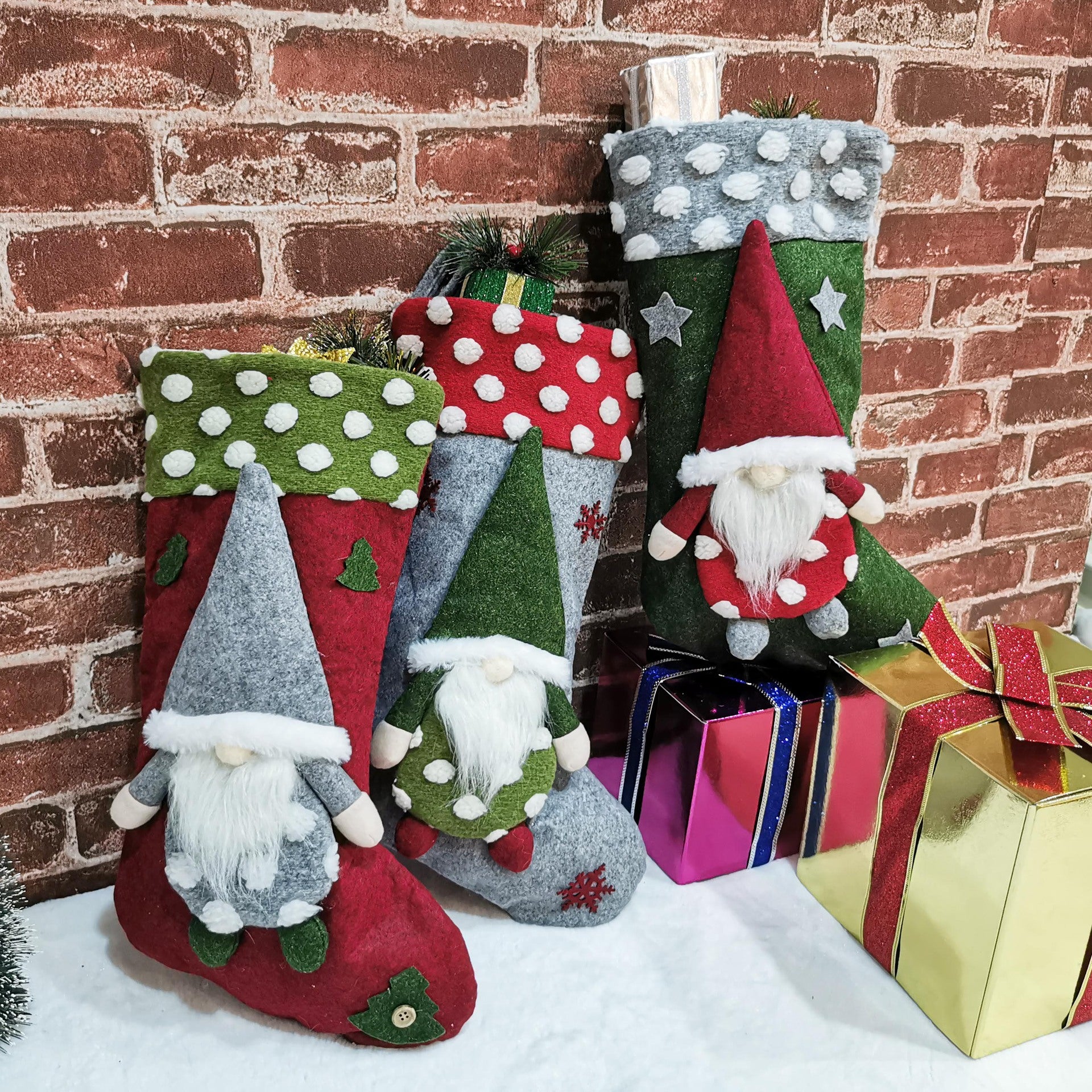 Cozy Christmas Stocking for Christian home