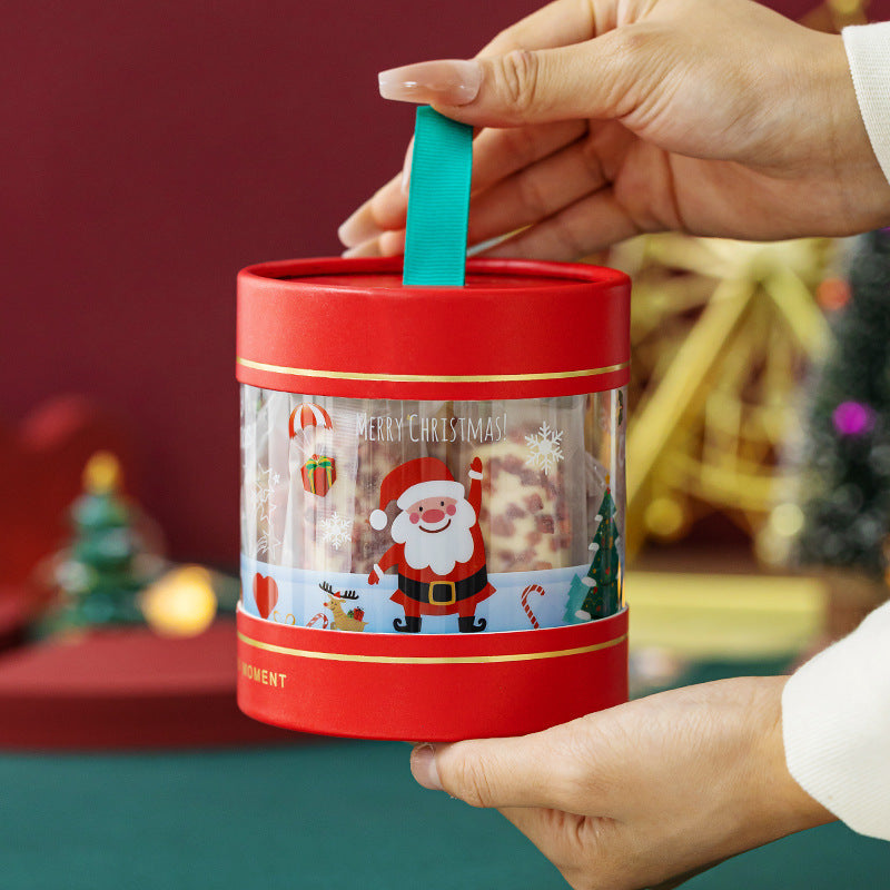 Festive Christmas candy box decoration