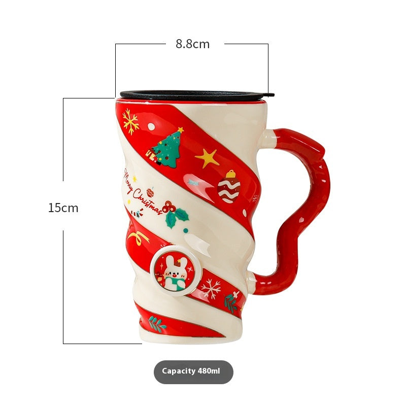 Couple Christmas Ceramic Mug Secondary image