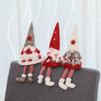 Holiday decorative doll showing European and American design style