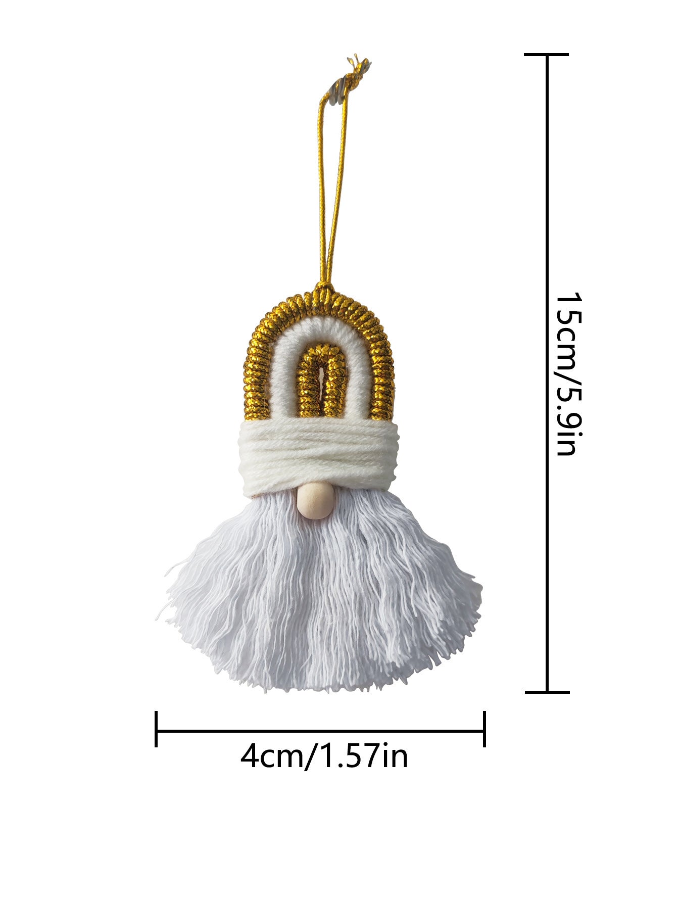 Festive hand-woven Christmas ornaments showcasing bowknot craftsmanship