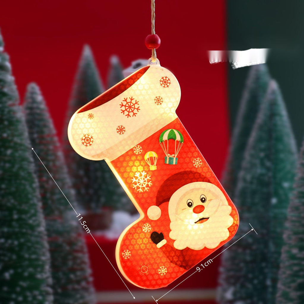Multi-pattern Christmas LED lights set for creative holiday decorating