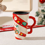 Christmas ceramic mug gift set with faith-inspired holiday spirit