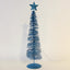 Light-emitting Christmas tree ornament with warm glow in gold finish