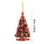 Colorful acrylic Christmas tree pendant with modern art design, perfect for faith-based Christmas gifts