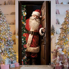 Christmas Door Curtain Hanging Decoration - Christian Home Decor