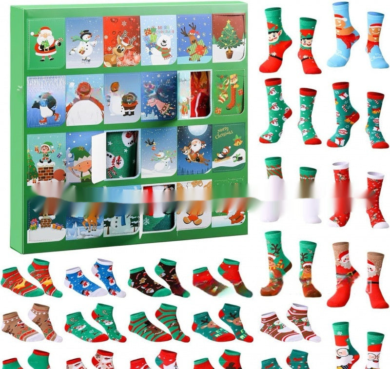 Festive Christmas stocking blind box C sealed package holiday surprise decor