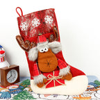 Large Christmas Sock Gift Bag - Christian Home Decor
