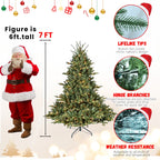 Memory wire Christmas tree branches shaped into full form