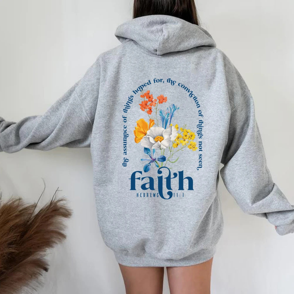 Baptism or confirmation gift - Bible verse hoodie in red