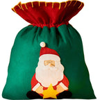 Christmas Eve packing bag in durable cotton cloth material