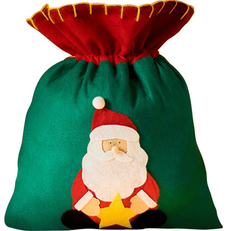 Christmas Eve packing bag in durable cotton cloth material