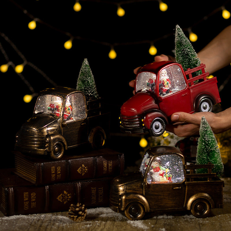 Christmas decoration showing musical switch feature