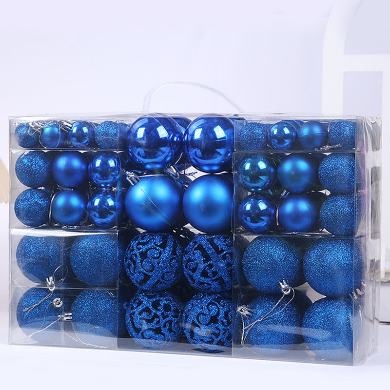 Christmas Tree Ball Set - Festive Holiday Decorations Secondary image
