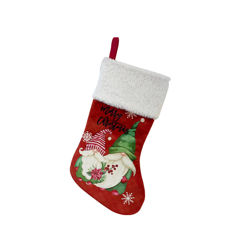 Christmas stocking ornament capturing warm holiday spirit