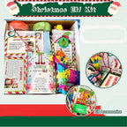 Christmas countdown calendar showing multiple daily compartments for holiday counting