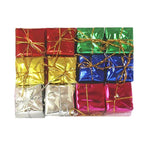 Bulk Christmas decoration assortment with colorful ornaments for holiday gift wrapping