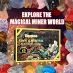 Christmas themed educational collectible for young geology enthusiasts