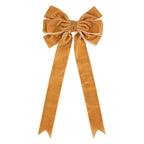 Christmas Tree Bowknot Garland Pendant displayed on a decorated tree in festive setting