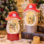 Mushroom deer music box variant for Christmas holiday decoration