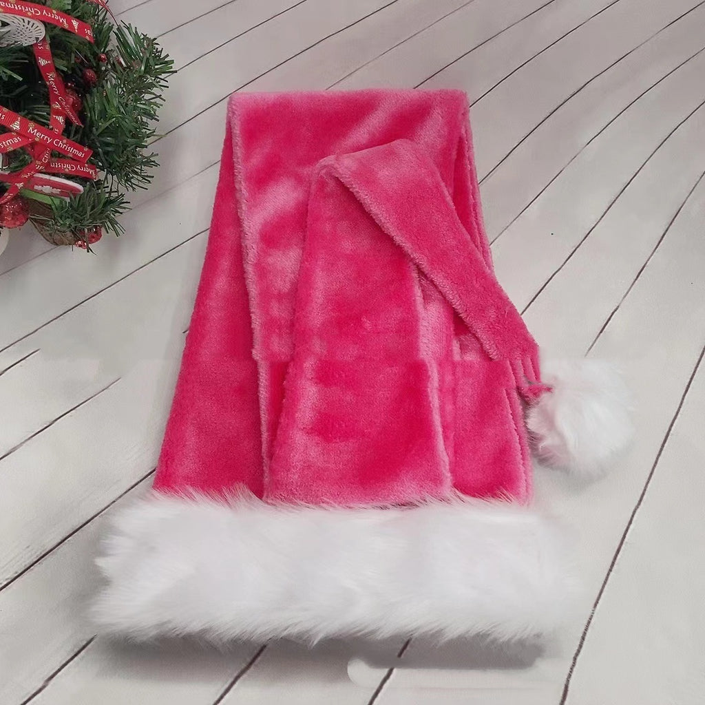 Christmas party hat in rich purple tones